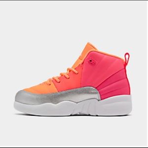 Little Kids' Air Jordan Retro 12 Basketball Shoes